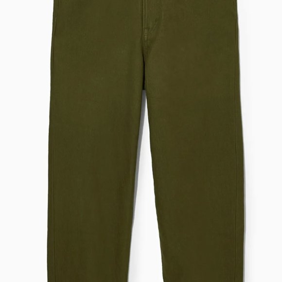 COS Tapered-leg High-rise Chinos - Picture 3 of 6